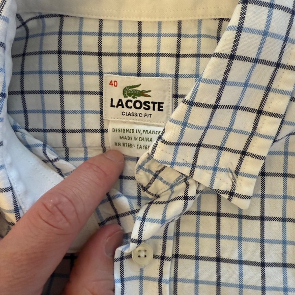Lacoste Classic Fit Shirt - Picture 3 of 3